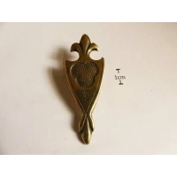 Medieval belt end-888