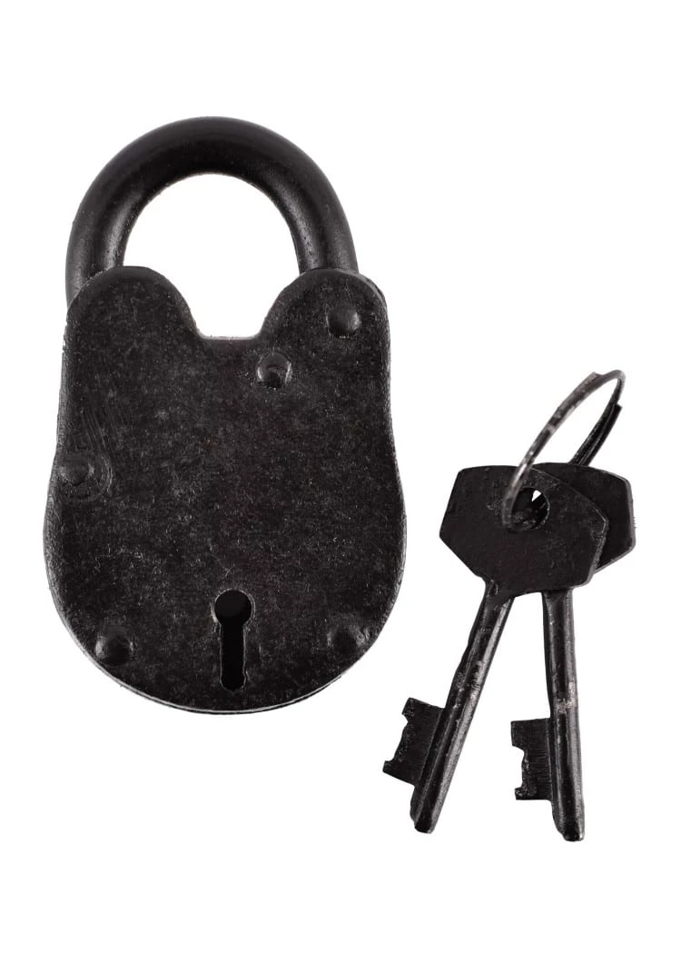 middeleeuws hangslot, klein-0