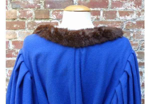 Robe met bont H3-1751