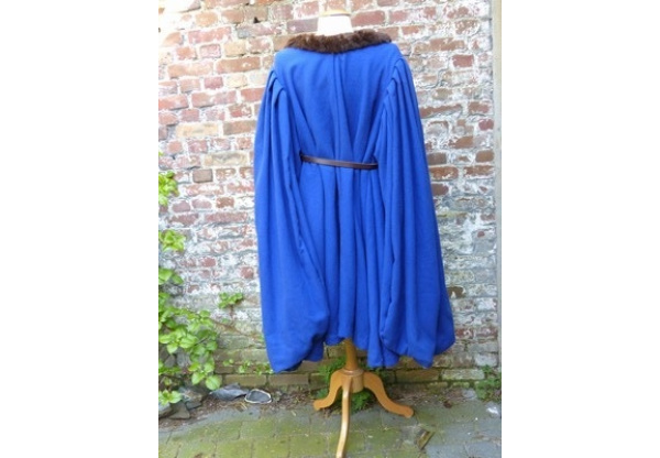 Robe met bont H3-1753