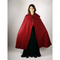 Cape met muts en knopen 6202-0