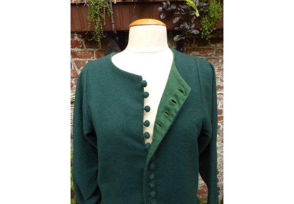 A cotehardie dark green - Image 3