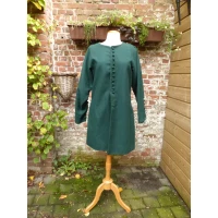 A cotehardie donker groen