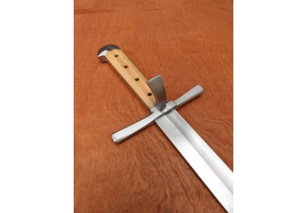 Langmesser Karl, steel pommel, by Landsknecht Emporium