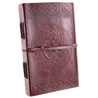 leren notitieboek keltisch