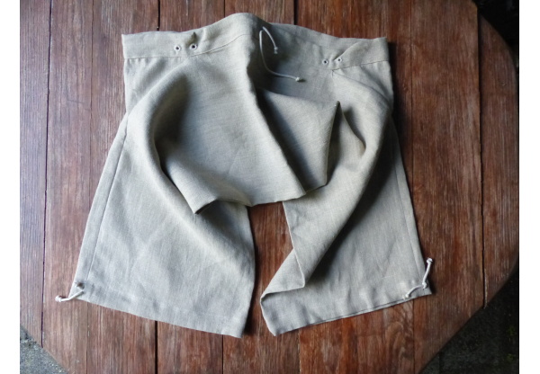 A braies, underwear, long natural