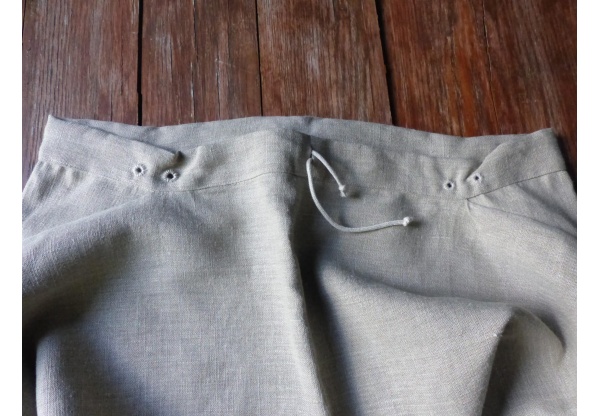 A braies, underwear, long natural - Image 2
