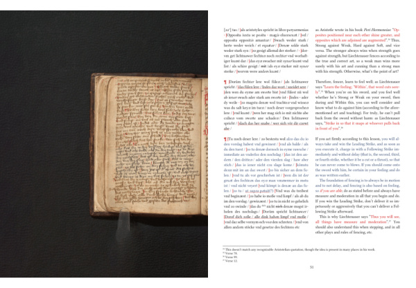 The Long Sword Gloss of GNM Manuscript 3227ª - Reference edition - Afbeelding 3