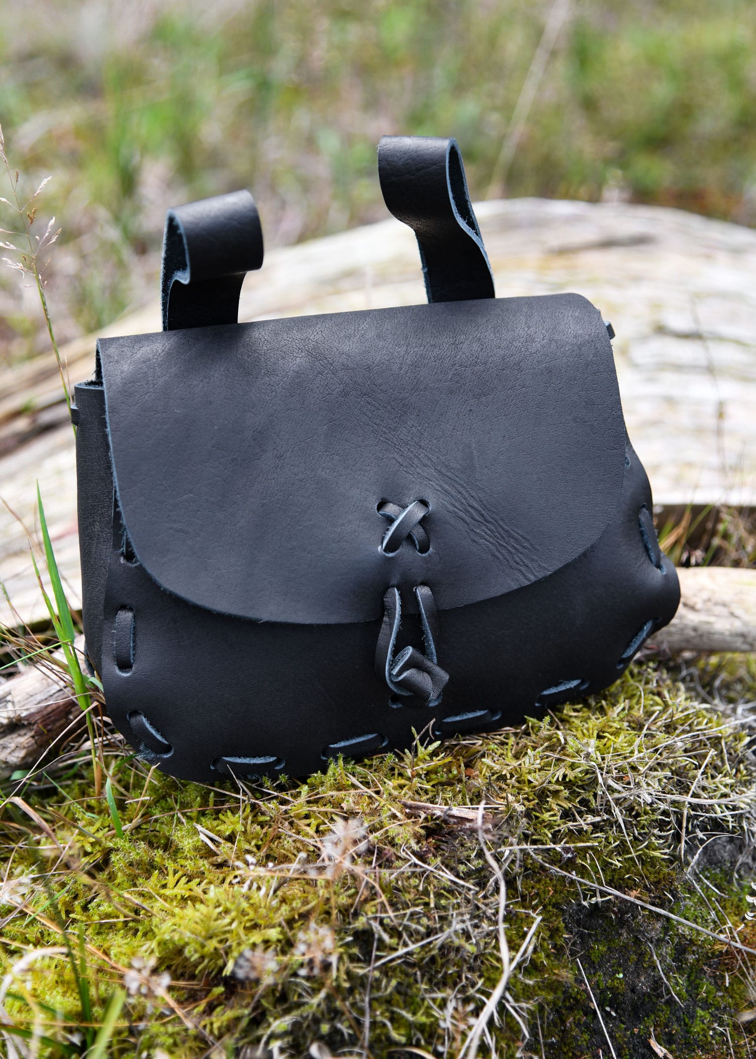 leather bag black - Image 2