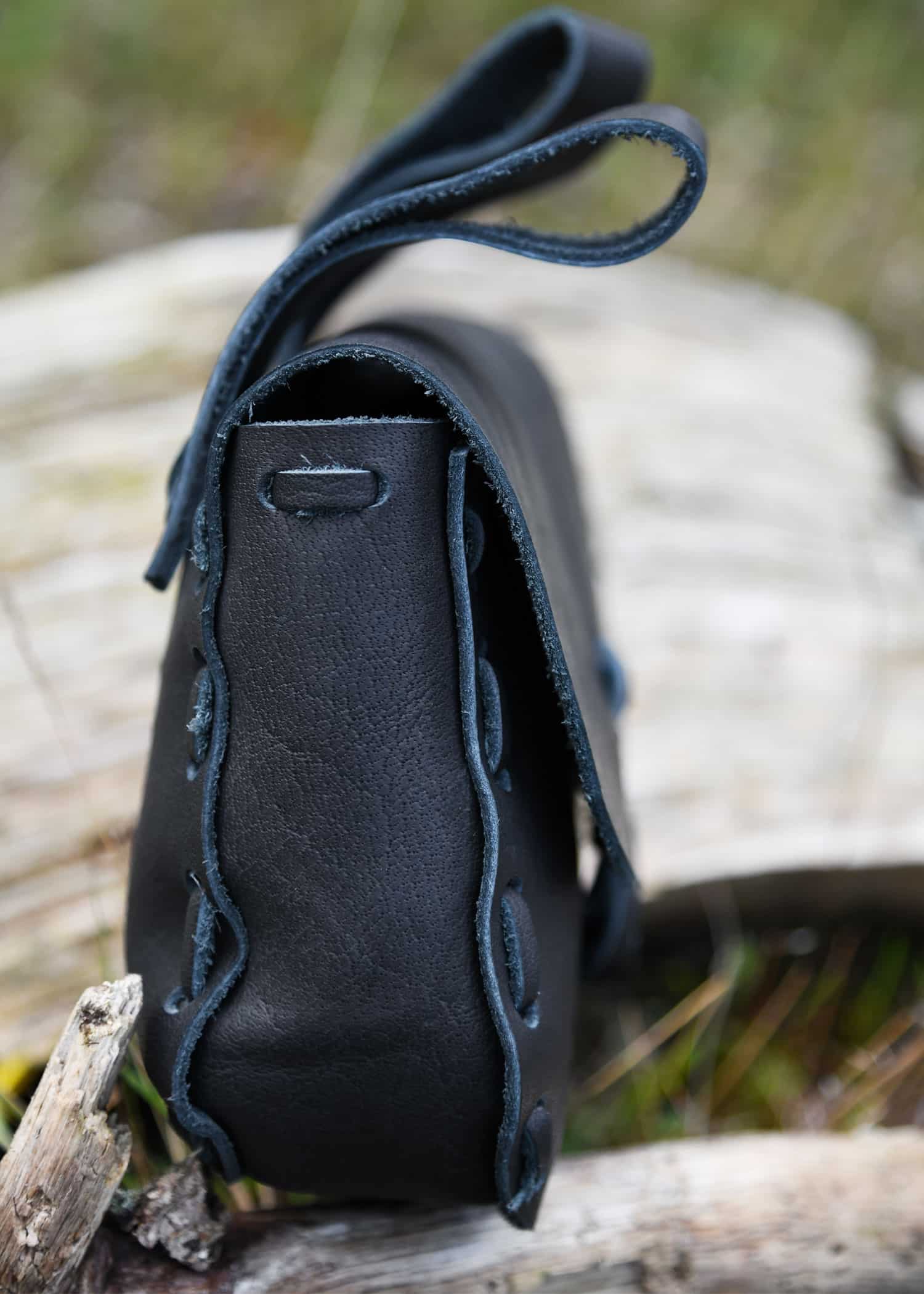 leather bag black - Image 3