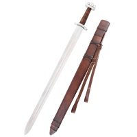 Vroeg Viking zwaard Godfred met schede