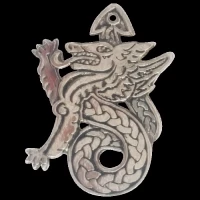 Celtic Dragon earrings (LE15) For leadership and purity