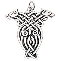 Hound of Cuchulainn oorbellen (LE13) Voor vastberadenheid