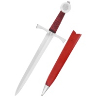 middeleeuwse dolk met schede