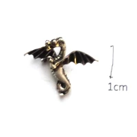 pendant wyvern, dragon, silver