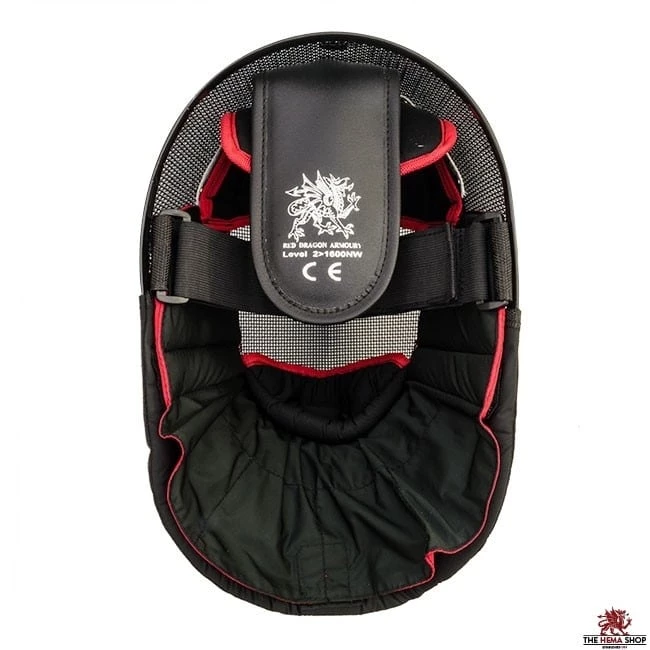 Red Dragon HEMA Tournament Fencing Mask - 1600N - Image 3